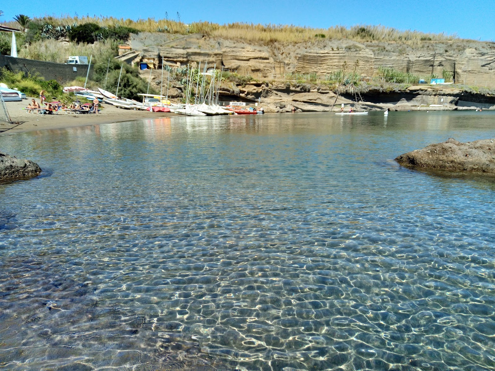 Foto av Spiaggia di Cala Rossano strandortområde
