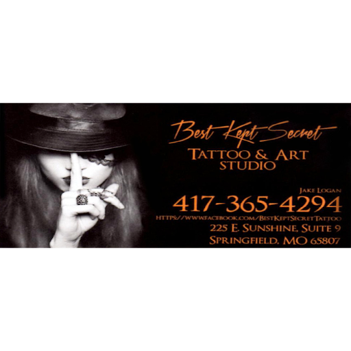 Tattoo Shop «Best Kept Secret Tattoo & Art Studio», reviews and photos, 225 E Sunshine St #9, Springfield, MO 65807, USA