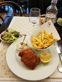 Fish and chips du Restaurant français Le Café du Commerce à Paris - n°19