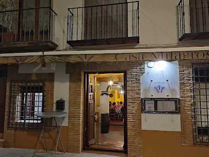 Restaurante Casa Milagros - C. Cervantes, 35, 13320 Villanueva de los Infantes, Ciudad Real, Spain