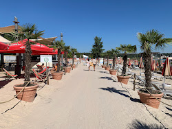 Pinta Plajı'in fotoğrafı geniş bir kıyı şeridi ile birlikte