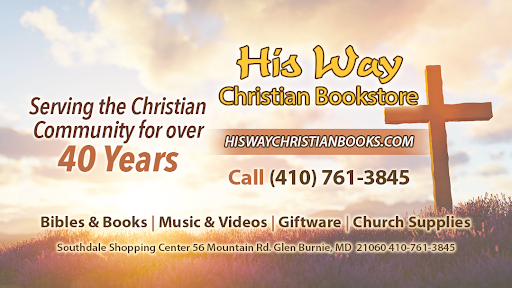 Christian Book Store «His Way Christian Book Store», reviews and photos, 56 Mountain Rd, Glen Burnie, MD 21060, USA