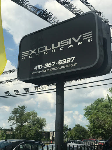 Used Car Dealer «Exclusive Motor Cars», reviews and photos, 4660 Reisterstown Rd, Baltimore, MD 21215, USA