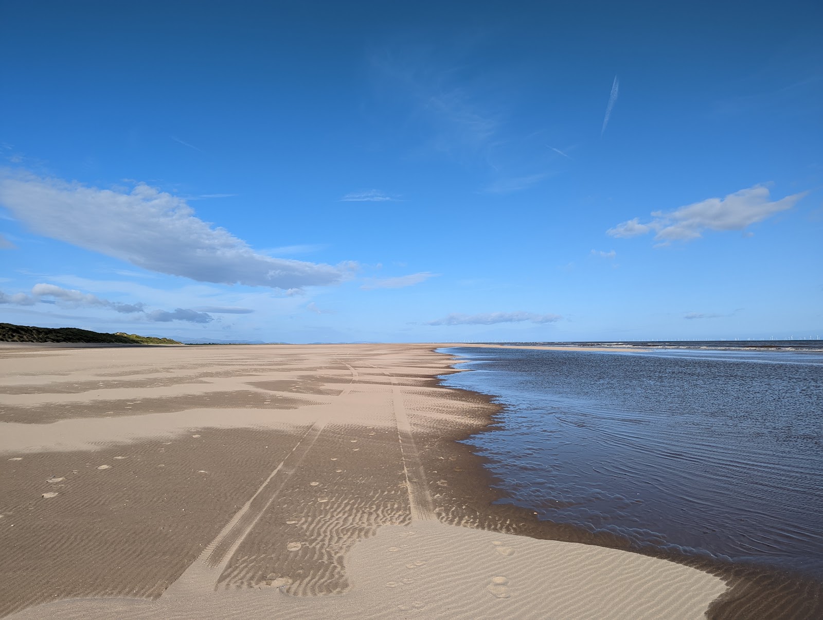 Foto von Talacre Strand mit sehr sauber Sauberkeitsgrad