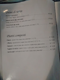 Officina Bistrot bar à Ossi carte