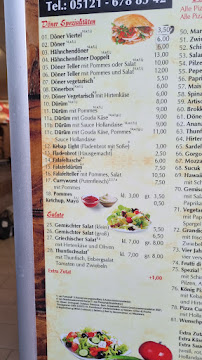 Restauration rapide Reataurant Liebling König à Hildesheim (la carte)