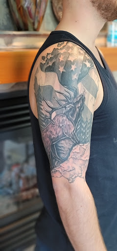 Explore tattoos of basketballs for ideas, creative tattoo ideas in Molalla, available at Back40Tattoo