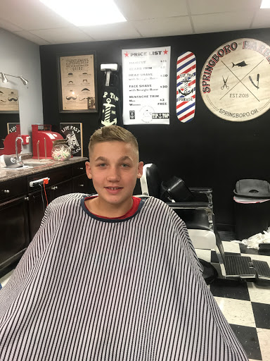 Barber Shop «Springboro Barber Shop», reviews and photos, 762 W Central Ave, Springboro, OH 45066, USA