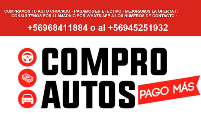 Horarios de Compro Auto Chocado - Compramos Autos Chocados - Compro Autos Chocados