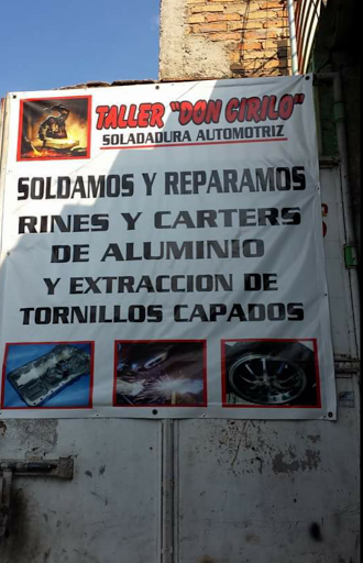 Taller de Soldadura Automotriz “Don Cirilo”