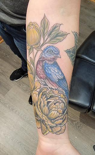 Explore pet sematary tattoo ideas, creative tattoo ideas in Johnson City, available at Defiant Designs