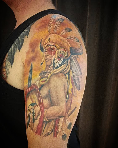 Explore joker tattoo ideas for guys, creative tattoo ideas in Canon City, available at Tattoos By Richie Streate