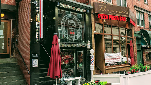 Explore caregiver tattoo ideas, creative tattoo ideas in Boston, available at Boston Barber & Tattoo Co.