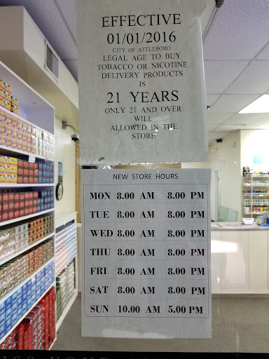 Cigar & Tobacco Emporium, 965 Washington St, Attleboro, MA 02703, USA, 