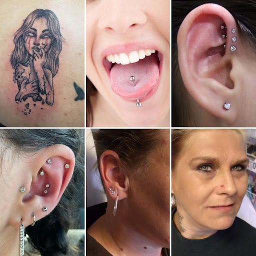 Explore wrist tattoo placement ideas, creative tattoo ideas in Elko, available at Custom Tattoos and Body Piercing Studio