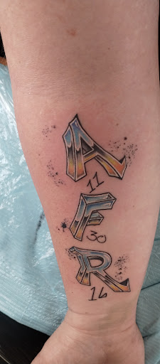 Explore neon genesis evangelion tattoo ideas, creative tattoo ideas in Bangor, available at Blind Faith Tattoo Studio