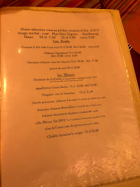 Menu / carte de RESTAURANT CHEZ NINE à Aix-en-Provence