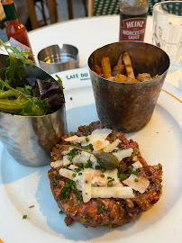Steak tartare du Restaurant français Le Café du Commerce à Biarritz - n°1