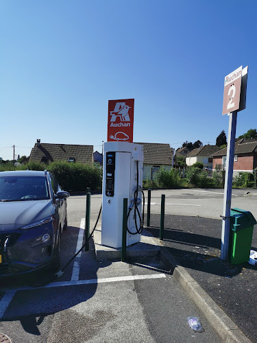 Borne de recharge de véhicules électriques AUCHAN Charging Station Mers-les-Bains