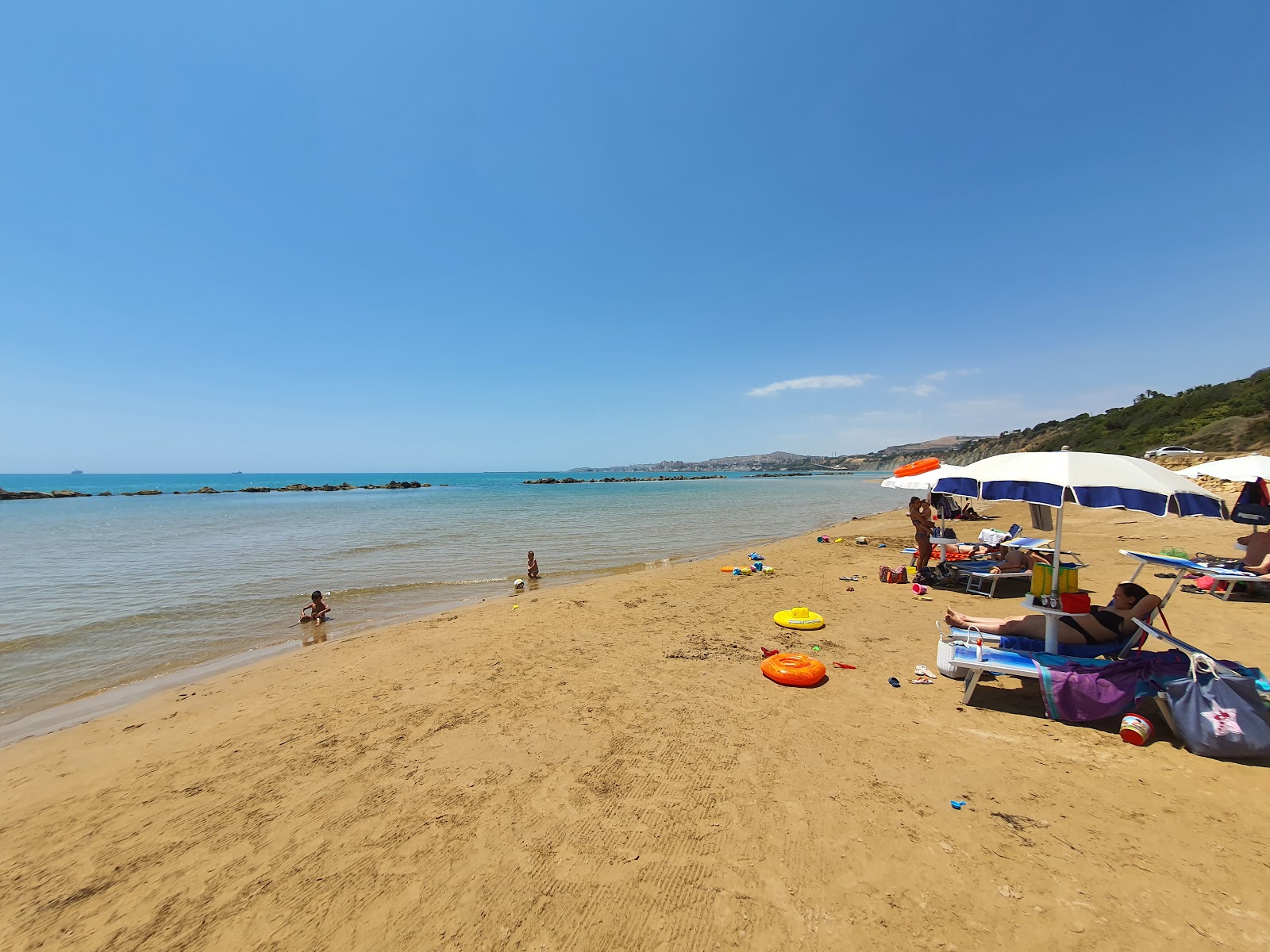 Photo of Lido Maddalusa with bright fine sand surface