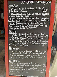 Restaurant Resto Dit Vin à Pau (le menu)