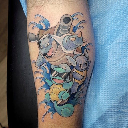 Explore floral sleeve tattoo ideas, creative tattoo ideas in Amherst, available at Apothecary Tattoo