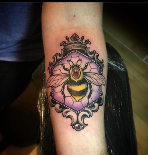 Explore small black tattoo ideas, creative tattoo ideas in Lawrence, available at Standard Electric Tattooing