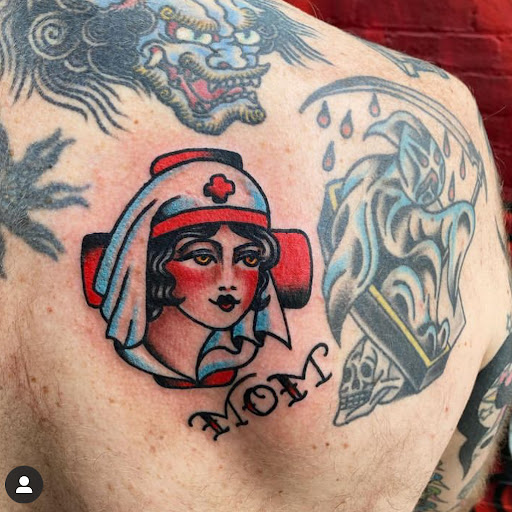 Explore spiritual tattoo ideas, creative tattoo ideas in Springfield, available at Good Heart Tattoos
