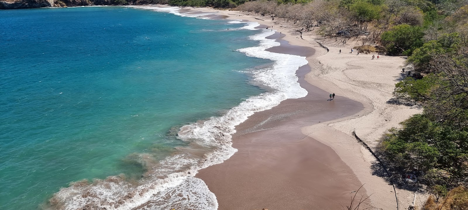 Fotografija Playa Nombre De Jesus z svetel fin pesek površino