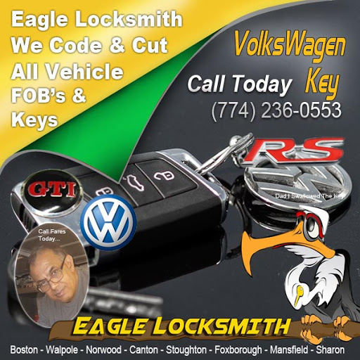 Locksmith «Eagle Locksmith, Inc.», reviews and photos, 25 Wilshire Dr, Sharon, MA 02067, USA
