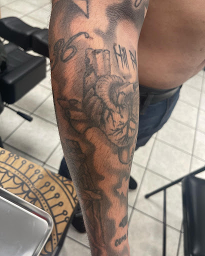 Explore ruby tattoo ideas, creative tattoo ideas in Spring, available at Late Nite Tattoos