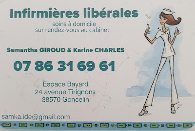 CHARLES Karine et GIROUD Samantha à Goncelin