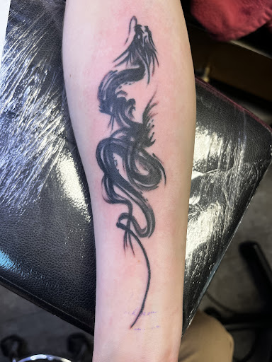 Explore chinese letter tattoo ideas, creative tattoo ideas in Puyallup, available at Get Right Studios