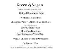 Green & Vegan Pop Up Dining photo