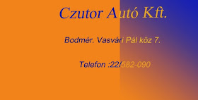 Czutor Autószerviz - Karosszéria Javítás és Autófényezés, Műszaki Vizsga, Karosszérialakatos, Autóklíma Javítás