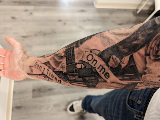 Explore abstract tattoo ideas, creative tattoo ideas in Farmington, available at Zion Tattooing & Piercing