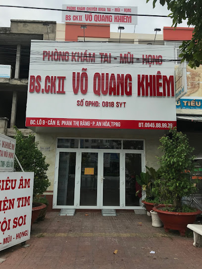 Phòng khám tai mũi họng BSCK2 Võ Quang Khiêm