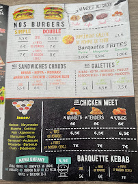 Menu / carte de BERGAMO PIZZA express (distributeur de pizzas à emporter 24h/24) à Montech