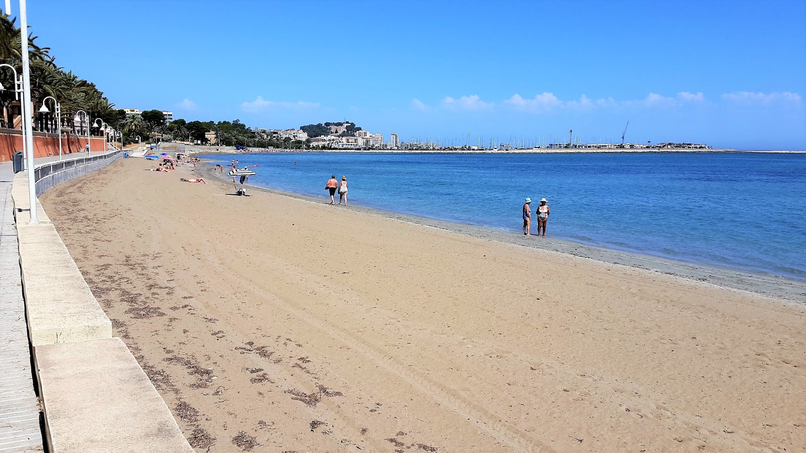 Photo of Marineta Casiana with turquoise water surface