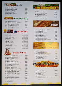 Restaurant Memo's Pizza Döner Kebab à Lörrach (la carte)