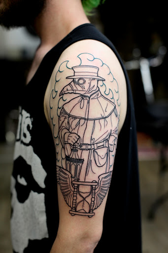 Explore father and daughter tattoos ideas, creative tattoo ideas in Leesville, available at Revolution Ink Tattoo and Art Gallery