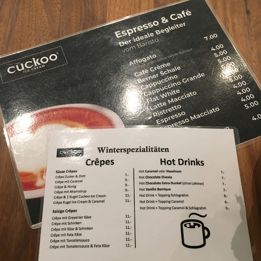 Cuckoo Ice Cream Bern
