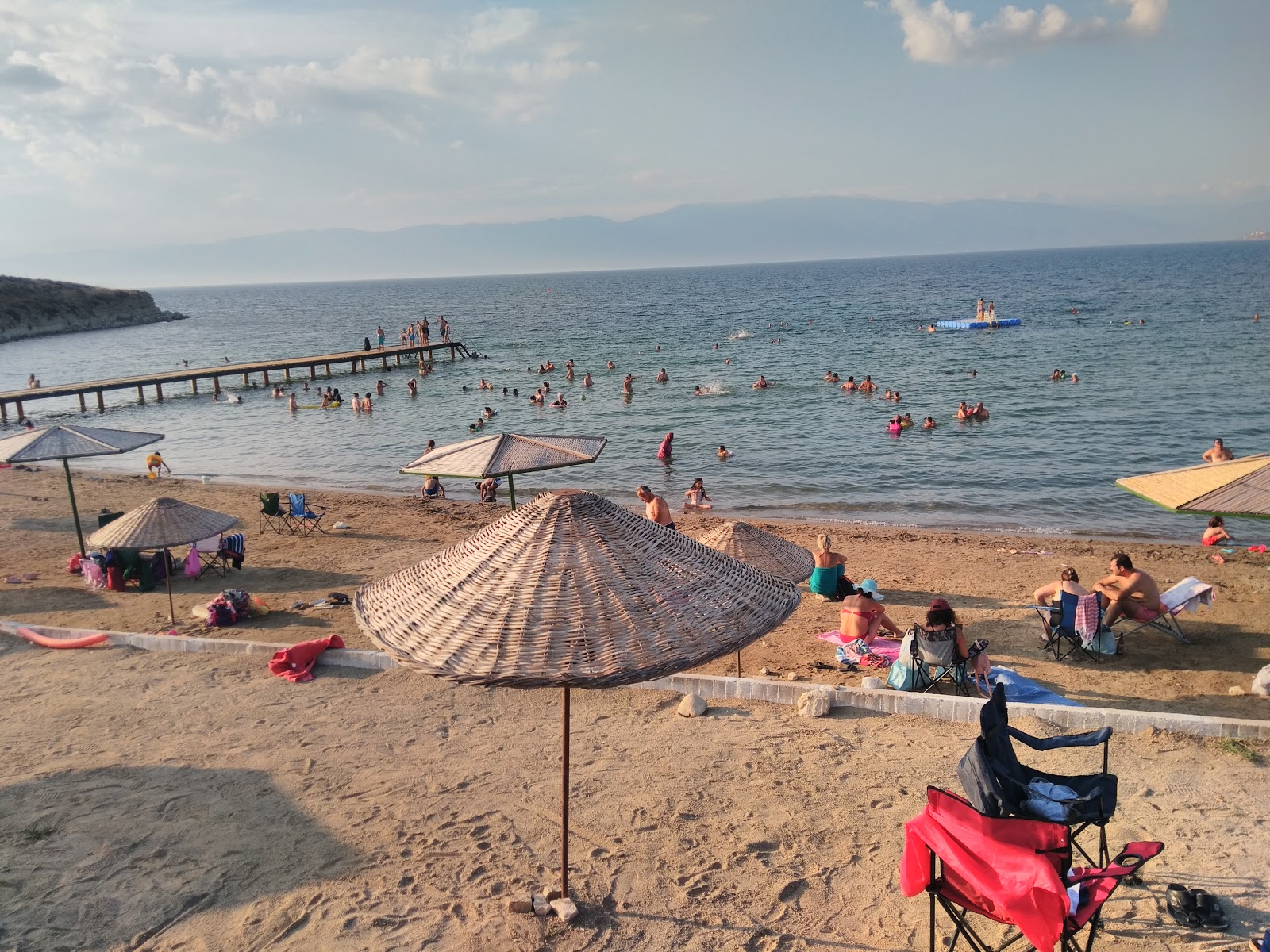 Foto av Sirataslar beach med turkos rent vatten yta