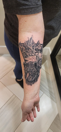 Explore small tattoo ideas behind ear, creative tattoo ideas in Molalla, available at Back40Tattoo