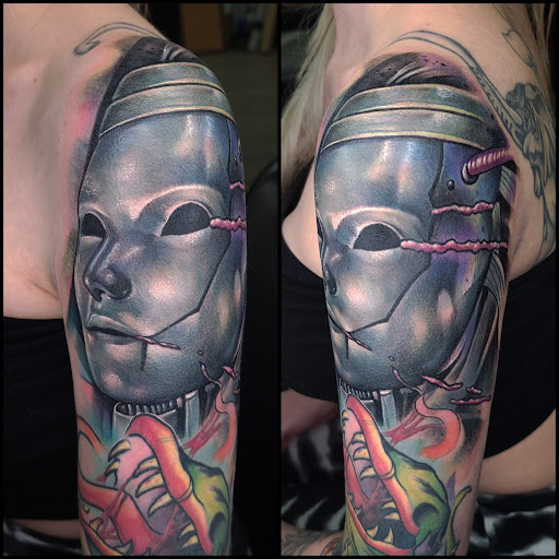 Explore hang loose tattoo ideas, creative tattoo ideas in Brunswick, available at Black Element Tattoo