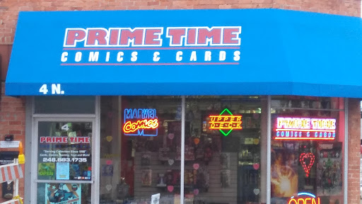 Comic Book Store «Prime Time Comics and Cards», reviews and photos, 4 N Broadway St, Lake Orion, MI 48362, USA
