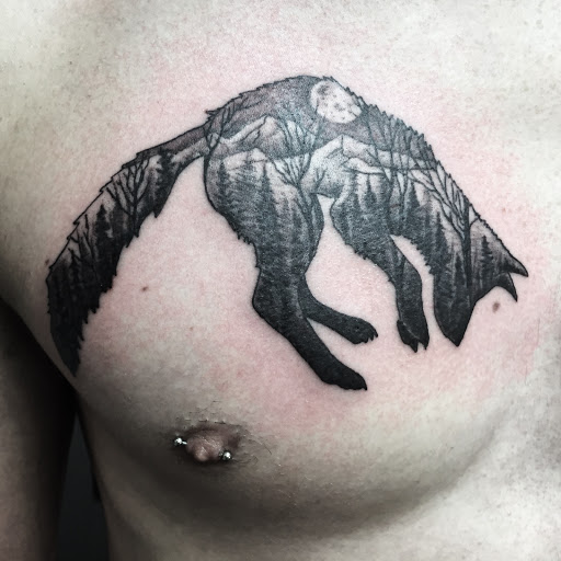 Explore polar bear tattoo ideas, creative tattoo ideas in Clarksburg, available at Art & Soul Studio Of Tattoo