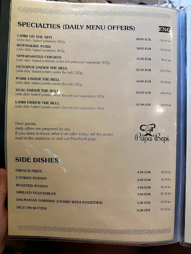 Recenzije Konoba Pizzeria PapaBepi u Mali Lošinj - Restoran