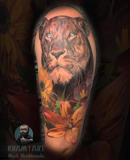 Explore full arm tattoo ideas, creative tattoo ideas in Virginia Beach, available at Studio Evolve