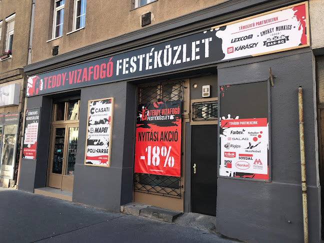 Teddy-Vizafogó FESTÉKÜZLET - Budapest
